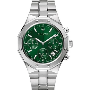 Bulova Precisionist Silber Herren Armbanduhr 96B409 - Bild 1 von 6