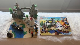LEGO Western: Indians Boulder Cliff Canyon 6748 Near Complete with Instructions 