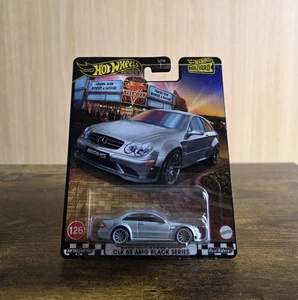 Hot Wheels Premium Boulevard 2008 Mercedes-Benz CLK 63 AMG Black Series - Picture 1 of 1