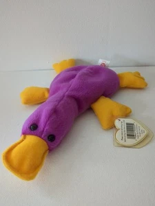 Ty Beanie Babies Patti The Platypus Plush Toy - 4025 - Picture 1 of 4