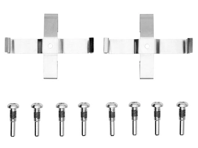 Front Brake Hardware Kit For 2013-2018 Audi S8 2015 2014 2016 2017 BJ177CM - Image 1 of 1