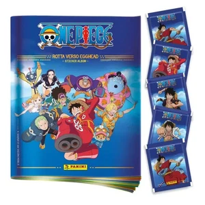 ALBUM COMPLETO One Piece Rotta Verso Egg-ALBUM+204 FIG.+10  CARDS LIMITED PANINI - Foto 1 di 1