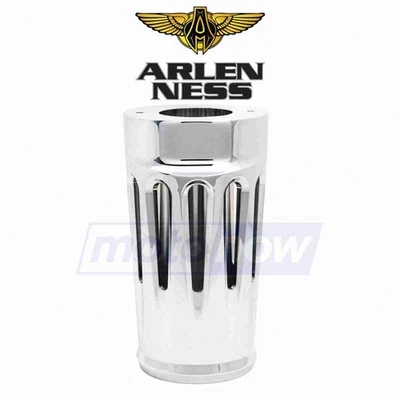 Arlen Ness Deep Cut Fork Boot Covers for 1996-2006 Harley Davidson FLHRI mw Foto 1 de 4