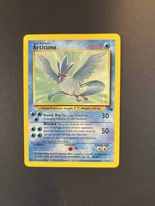 Pokémon TCG Articuno 17/62 Fossil Unlimited Non Holo Rare WOTC Vintage LP - Bild 1 von 2