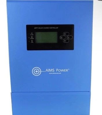 ⚡️Controlador de carga solar AIMS 80 AMP 12/24/36/48 VDC MPPT nuevo caja abierta Foto 1 de 3