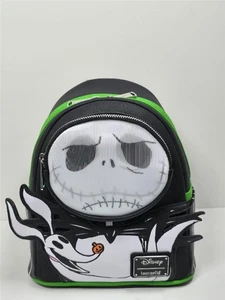 Loungefly Nbc Disney Nightmare Before Christmas Jack Zero Mini Rucksack Neu mit Etikett - Bild 1 von 8