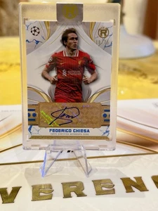 2024/25 Topps Reverence UEFA Club Competitions, Federico Chiesa Auto, Blue 18/75 - Picture 1 of 2