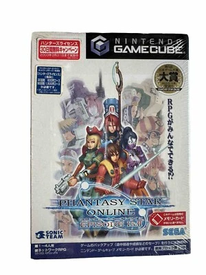 Nintendo GameCube Phantasy Star Online EPISODE I & II Sega. Jap. New. - Immagine 1 di 4