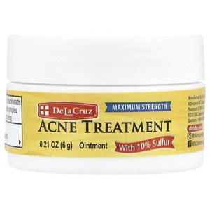 Acne Treatment Ointment with 10% Sulfur, Maximum Strength, 0.21 oz (6 g) - Picture 1 of 4