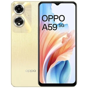 OPPO A59 5G Factory Unlocked Dual SIM 6GB RAM 128GB STORAGE 90Hz Display-GOLD - Picture 1 of 8