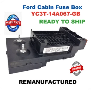 REBUILT YC3T-14A067-GB 2000 2001 2002 2003 FORD F650 F750 SUPER DUTY FUSE BOX - Picture 1 of 2