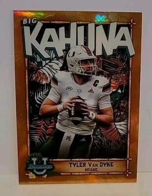 2022 Bowman University BIG KAHUNA TYLER VAN DYKE / 25 - Image 1 of 2