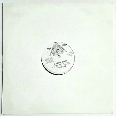 1986 - TRUE LIFE - COCAINE CRACK - TOP SHELF RECORDS SEALED ORIGINAL PRESSING Foto 1 de 2