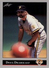 1992 Leaf Pittsburgh Pirates Baseball Card #11 Doug Drabek