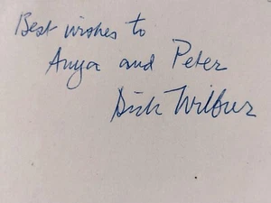 The Beautiful Changes, Richard Wilbur, SIGNED Assoc. Copy, 1st Edition, 1st Book - Picture 1 of 7