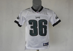 Philadelphia Eagles Jersey #36 Westbrook Reebok White Shirt Size Boys M NFL