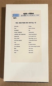 Suicidal Tendencies / Bad Brains / Brad... RARA promoción VHS video singles comp - Imagen 1 de 2