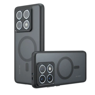 Para XiaoMi 14T Pro, Estuche Antigolpes Magnético Suave Parachoques Acrílico Mate Cubierta Foto 1 de 4