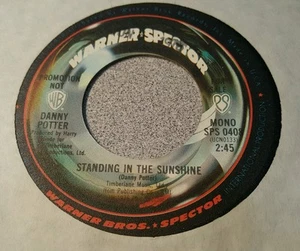 Danny Potter ‎– Standing In The Sunshine ~ Promo ~ (M-)  - Picture 1 of 2