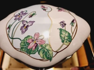 Limoges France Porcelain Trinket Box New - Picture 1 of 8
