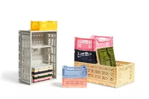 Hay Crates 24pieces IN STOCK Home Organizer Boxes MED & SMALL Various Colors - Picture 1 of 24