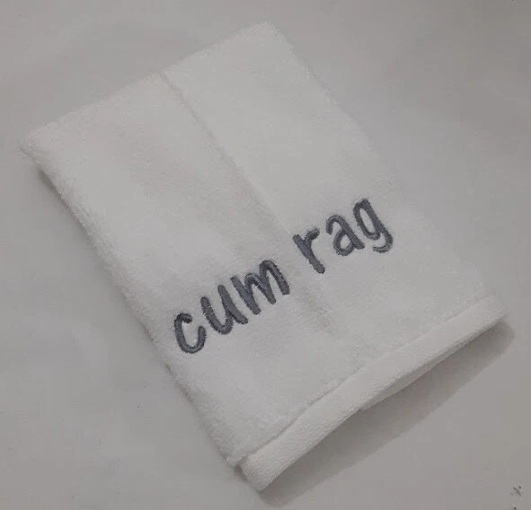 Toalla bordada ADULTO cum trapo Foto 1 de 1