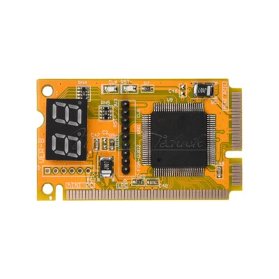3 in 1 Mini PCI/PCI-E LPC PC Laptop Analyzer Tester Diagnostic Post Test Card - Image 1 of 4