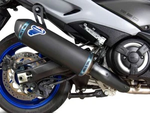 ESCAPE TERMIGNONI FULL RACING CARBONO TITANIO PARA YAMAHA T-MAX 530 2017-2019 - Imagen 1 de 5