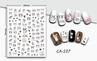Nail Art 3D Stickers Decal Pretty Cute Cat And Cat Paw Ca537