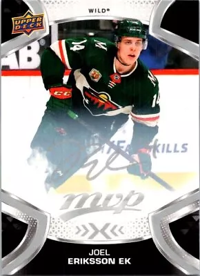 2021-22 Upper Deck MVP #51 Joel Eriksson Ek Silver Script - Image 1 of 2