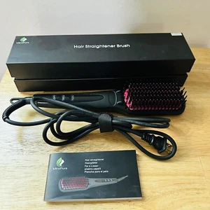 MiroPure Ionic Straightening Enhanced Hair Straightener Brush - Model S102 MCH - Picture 1 of 10