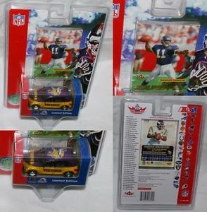 Minnesota Vikings Daunte Culpepper  Mini PT Cruiser plus trading card SCALE 1:58 - Picture 1 of 5