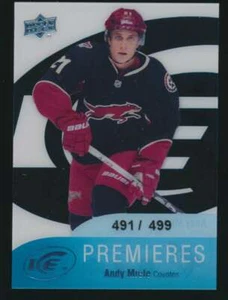 2011-12 UD Ice Premieres Andy Miele RC 491/499 #91 - Imagen 1 de 2