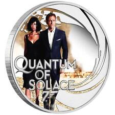 Silbermünze James Bond 007™ Ein Quantum Trost™ (22.) 2022 - Tuvalu - 1/2 Oz PP