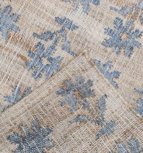 Jute and Cotton Rug, Cotton Jute Blend Rug, Earthy Tones Rug, Organic Natural - Picture 1 of 5
