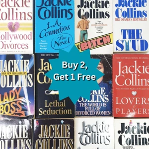 Jackie Collins Novels Choose Your Title Buy 2 Get 1 Free 1 Postage - Picture 1 of 57