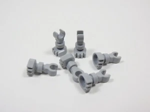 LEGO 6 Light Bluish Gray Skeleton Legs Minifig Q4 - Picture 1 of 1