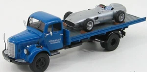 PREMIUM CLASSIXXS MERCEDES BENZ L3500 TRUCK CAR TRANSPORTER MERCEDES F1 - Foto 1 di 3