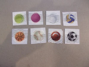 USA Used,2017 Issue, Sports Balls (Set of8). Scott #5203-5210 - Picture 1 of 1