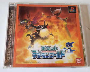 Pocket Digimon World - PlayStation 1 PS1 - NTSC-J JAPAN - Complete