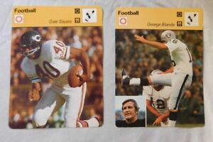 1977-79 Sportscaster Football Card Pick one
