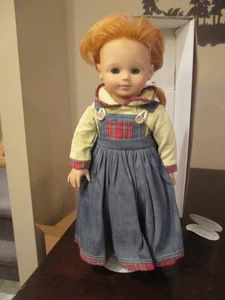 RARO Gotz Dress Me MARTHA 18” Muñeca Firmada Martha Pullen 891/2000 PELO ROJO - Imagen 1 de 8