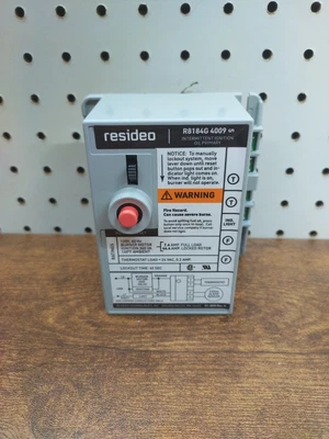 Resideo R8184G4009 relé protetor controle queimador de óleo com bloqueio de 45 segundos - Imagem 1 de 4