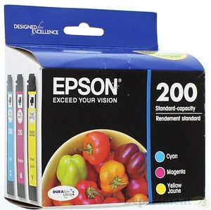 Epson 200 Standard Capacity Ink Cartridges Tri-Color (EXPIRED) - Picture 1 of 2