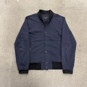 Rag & Bone Men's Bomber Sweatshirt Jacket Size Large - Picture 1 of 5