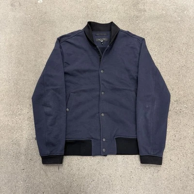 Rag & Bone Men's Bomber Sweatshirt Jacket Size Large - Image 1 of 4