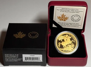 The 1908 Sovereign : 110th Anniversary of RCM 2018 Canada $20 Silver Proof Coin - Bild 1 von 2