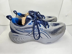 Asics Gel-Cumulus 25 Shoes Men's 9 Blue Grey Running Athletic Workout Sneakers - Picture 1 of 8