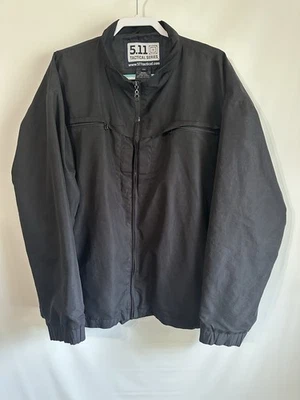 511 TACTICAL 48016 Hombre’s Negro Respuesta Chaqueta Ligera Talla XXL Uniforme Trabajo Foto 1 de 4
