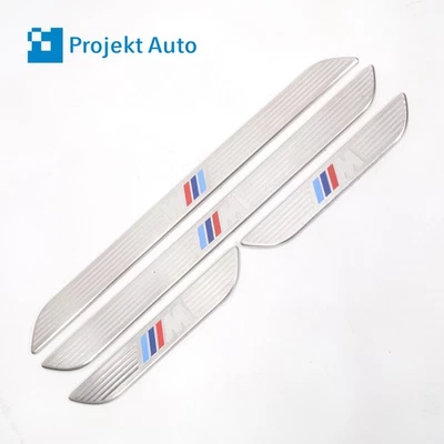 07-14 Juego de molduras OEM BMW de metal M Sport placas de desgaste X5M X5 7205263 E70 E71 Foto 1 de 4